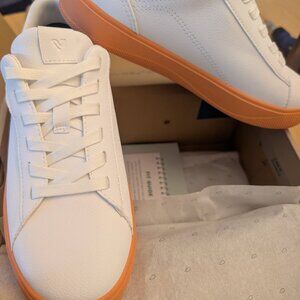 Vessi Women's Soho Sneaker - White/Beam Size 6 (Brand New in Box)